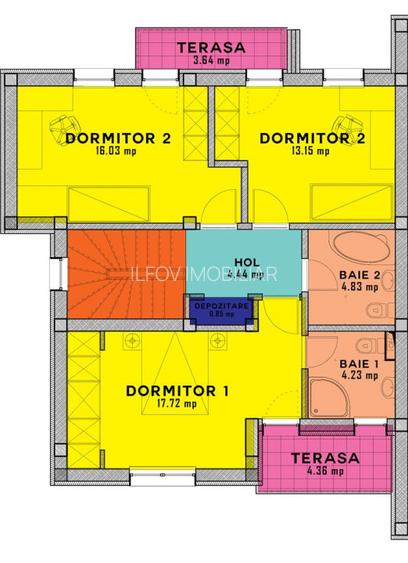 Casa Otopeni, 141mp, 23August, lot teren 265mp - 3
