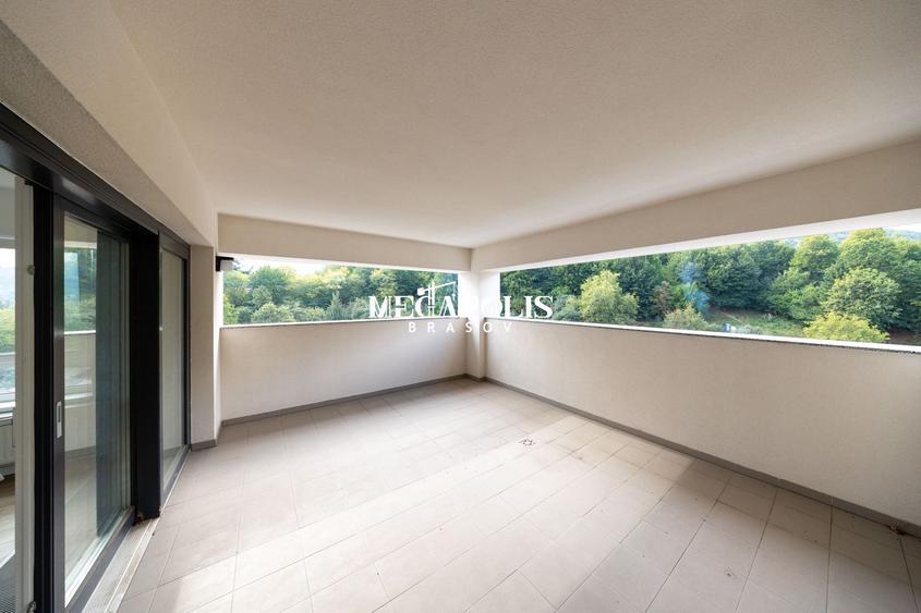 Penthouse 4 camere, 2 terase, panoramă munți și Tâmpa