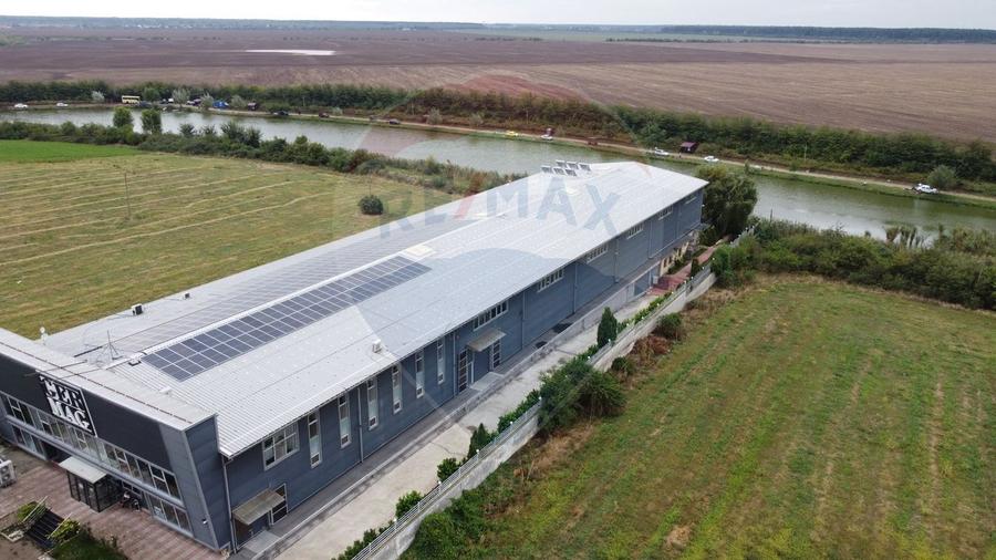 Spațiu industrial, hala, depozit logistic showroom si birouri premium