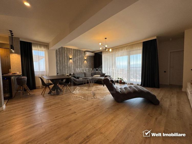 Apartament 3 camere, ultrafinisat, mobilat si utilat, panorama unica ! - 13