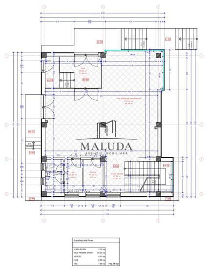 Cladire P+3E, pretabil birouri, clinica, sediu firma, S.U. 435 MP - 3