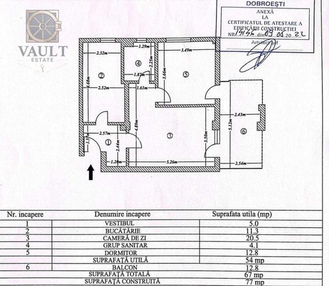 2 Camere Mobilat/Utilat  - Loc de parcare Subteran Inclus - Fundeni - 1