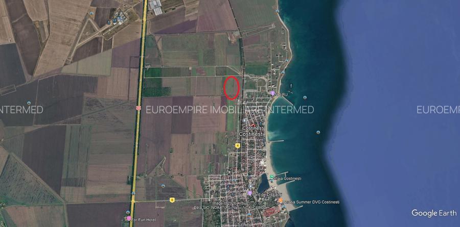 Teren de vanzare in Costinesti lipit de Nibiru