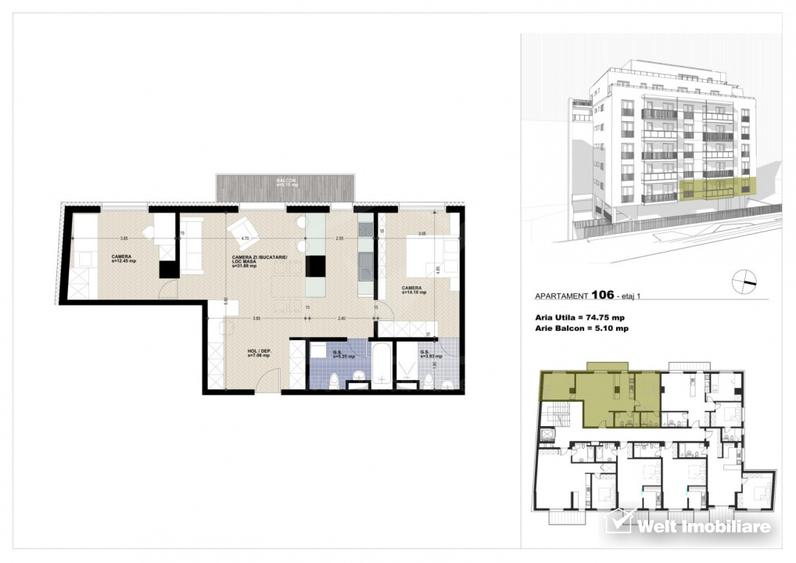 Apartamente premium cu 3 camere, preturi promotionale, zona Calea Dorobantilor!