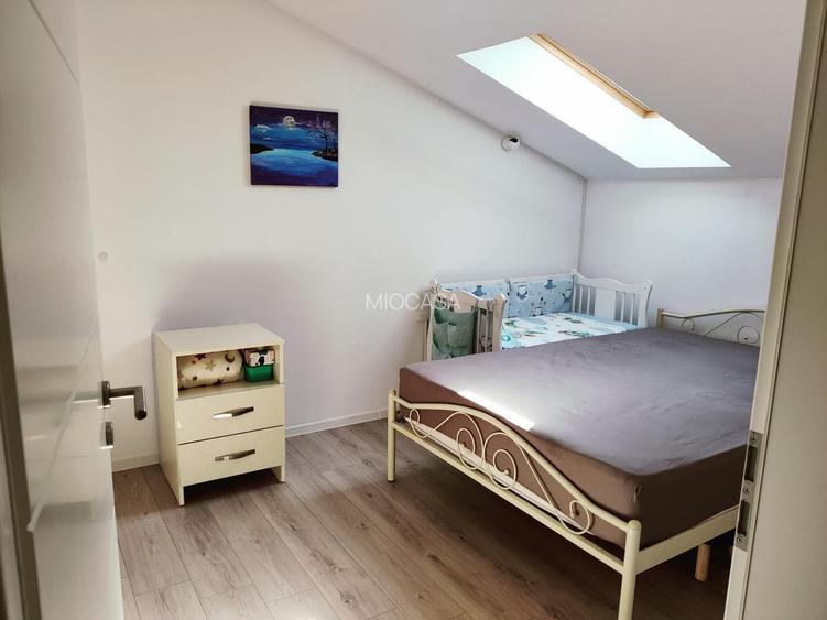 Nou. Laga Eso. Spatios - 90 mp utili + terasa.  Complet mobilat si utilat. - 13