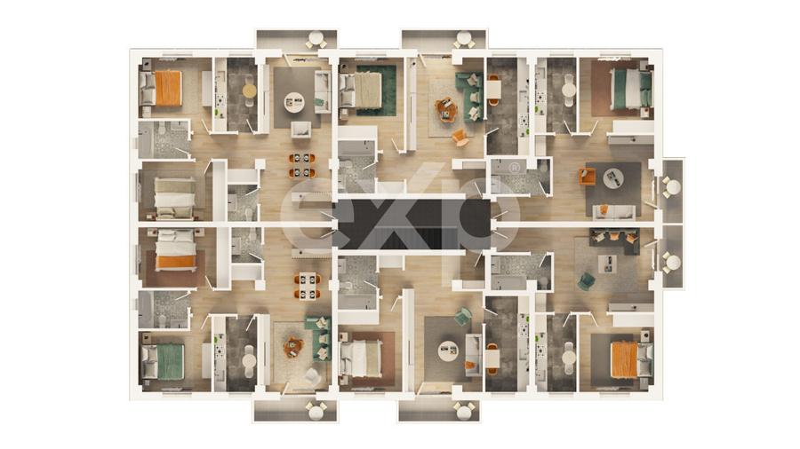 TVA inclus | Apartament 3 camere Trivale | Bloc Nou Finalizat