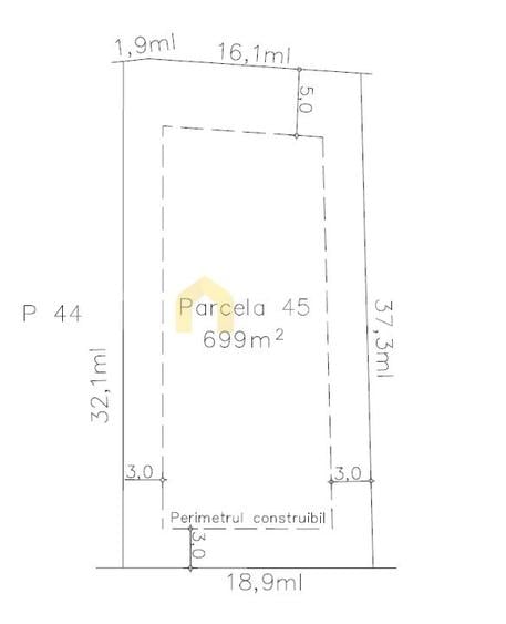 Vanzare teren pentru casa/duplex cu PUZ, la 6 min de Cluj-Napoca
