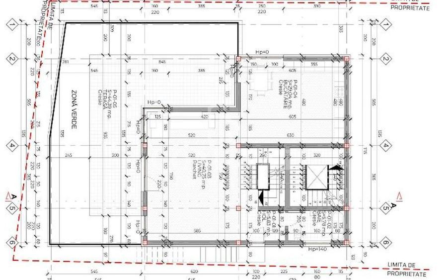 Teren autorizat pentru 2 unități locative cartierul Dâmbul Rotund