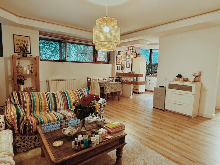 Apartament 2 camere Floreasca zona parc Verdi demisol bloc 2001 mobilat modern - 10