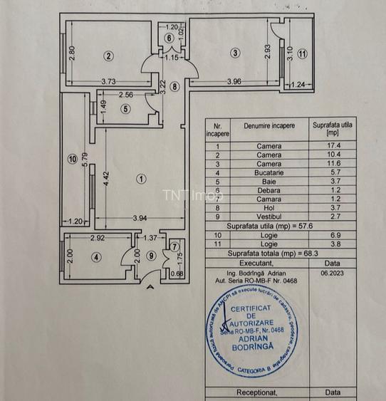 Apartament 3 camere Militari Gorjului, langa metrou, comision 0 ! - 24