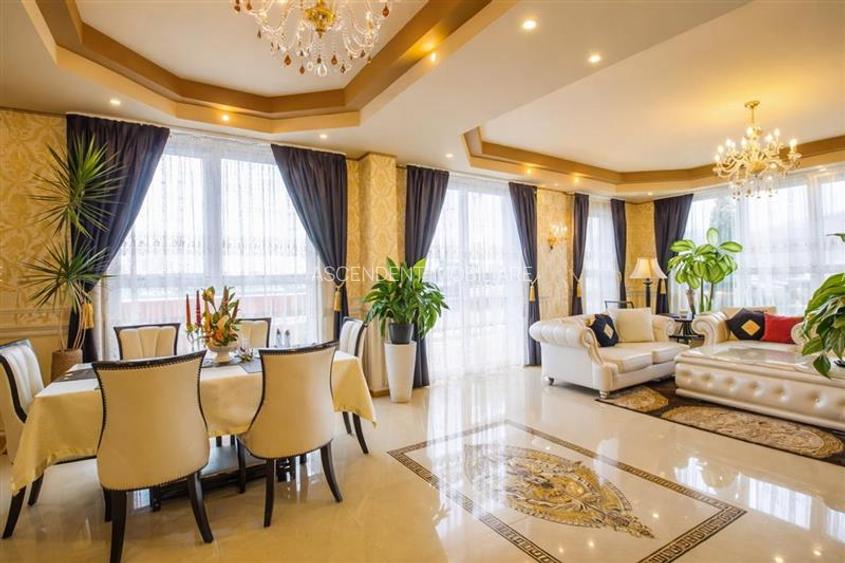 Penthouse extravagant,living spectaculos, semineu,terase generoase,Avantgarden, - 2