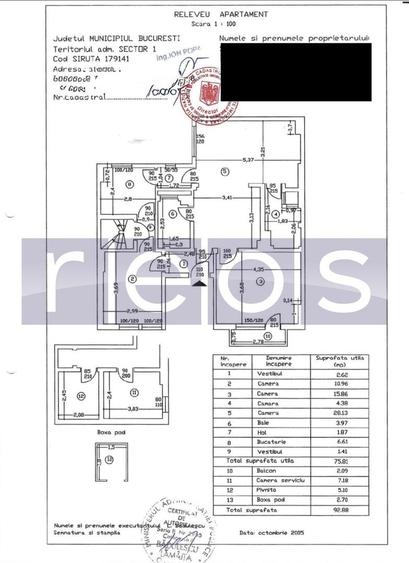 VANZARE 4 CAMERE | PIATA ROMANA | DOROBANTI | CENTRALA PROPRIE - 16