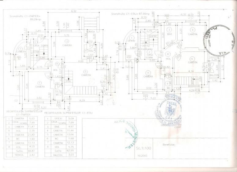 Vila solida, D+P+ Et 1 +  M, Ultracentral- Bulevard - 3