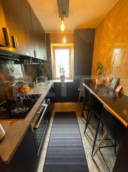 Apartament de 2 camere, etaj intermediar, 42 mp, zona Pacurari