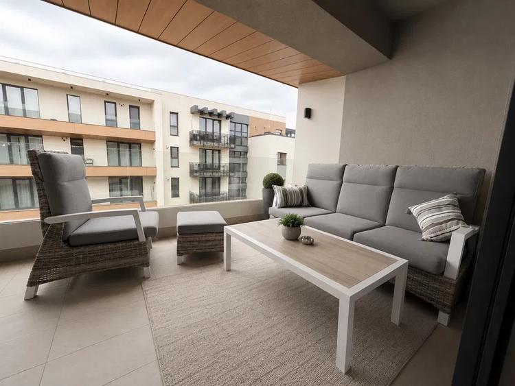 Apartament modern cu 2 camere, terasă și balcon - Qualis 2, Tractorul