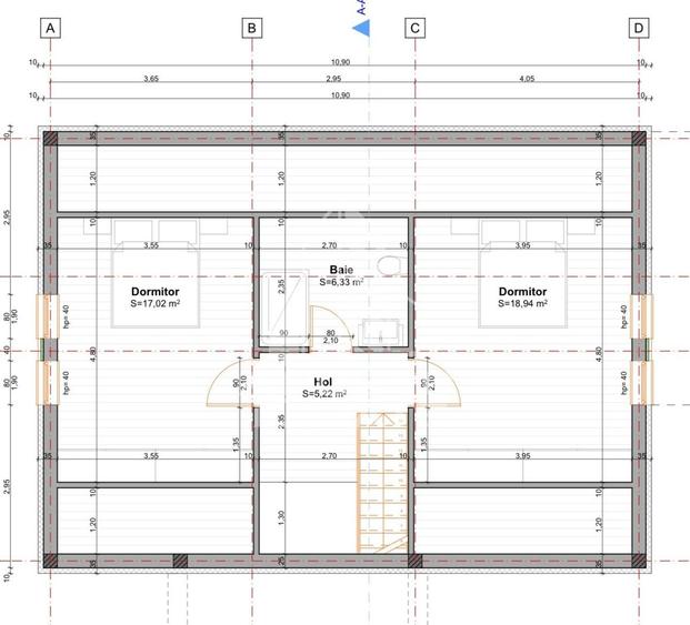 Casa individuala cu teren 520 mp in Giroc