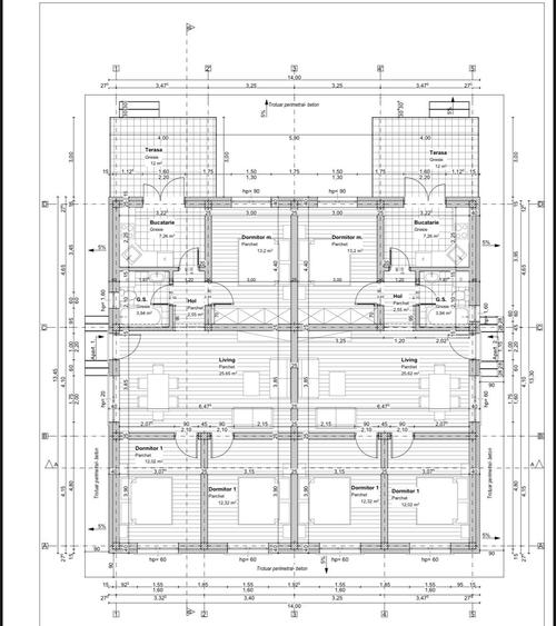 Duplex 3 dormitoare | Ghiroda | 96 mp utili