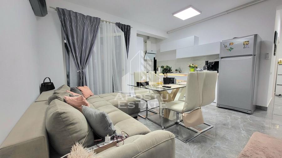 Apartament cu 3 camere,mobilat si utilat modern,Dumbravita,etaj 1