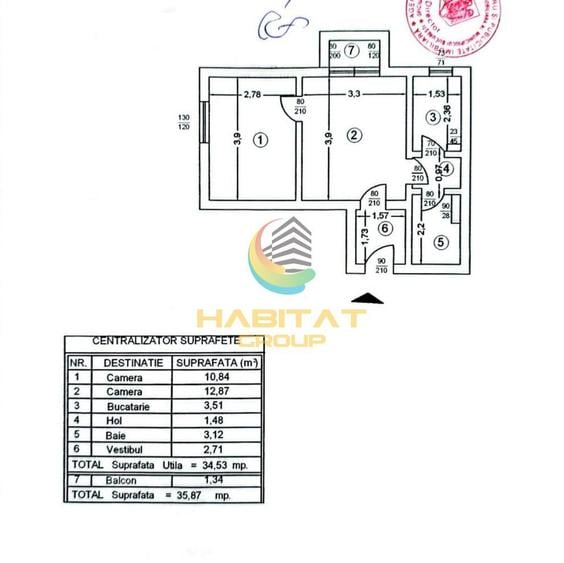 Vanzare Apartament 2 Camere 36mp Zona Alexandru Obregia