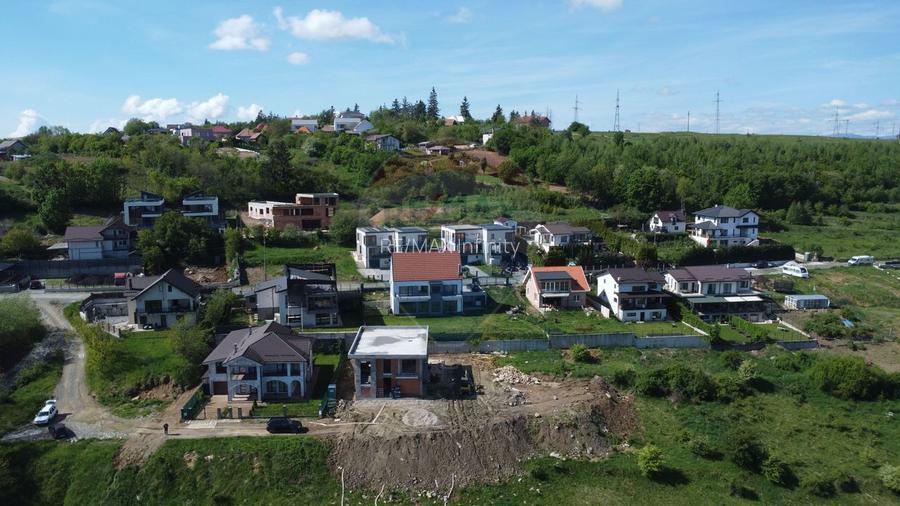 Teren 2685 mp cu panoramă Feleacu. Proiect rezidențial - 6