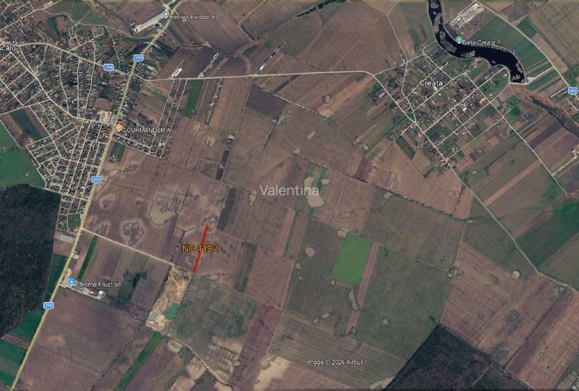 Proprietar vand teren Com Dascalu,4.995 mp | Lângă viitorul nod rutier DJ200 – A - 5