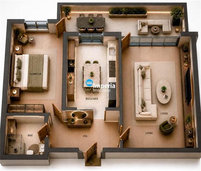 Apartamente Noi Bucium, 2 cam, Proiect Boutique, Zona Verde