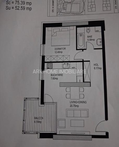Apartament mobilat One Plaza - 9