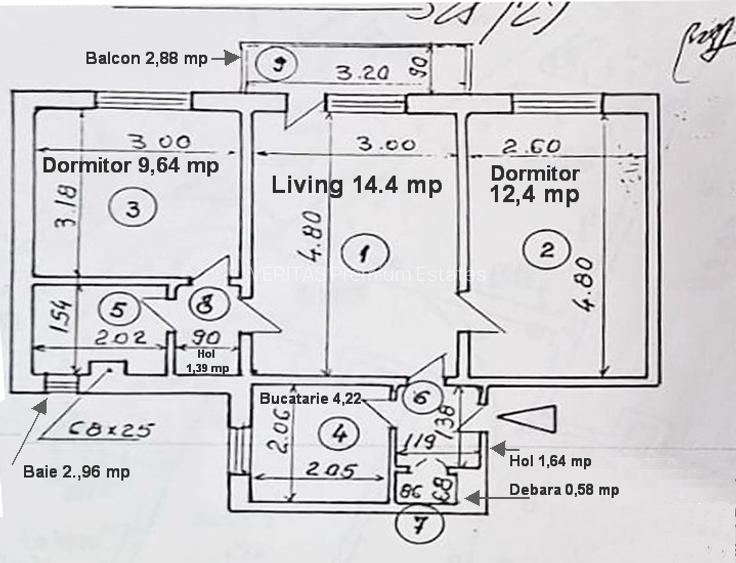Ocazie! Apartament 3 camere metrou N. Grigorescu 600 m, parcare, instalatii noi - 9