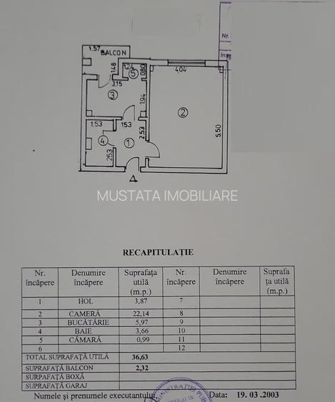 Etaj 2 - Apartament 1 camera, confort 1 decomandat, Dorobantilor. - 3