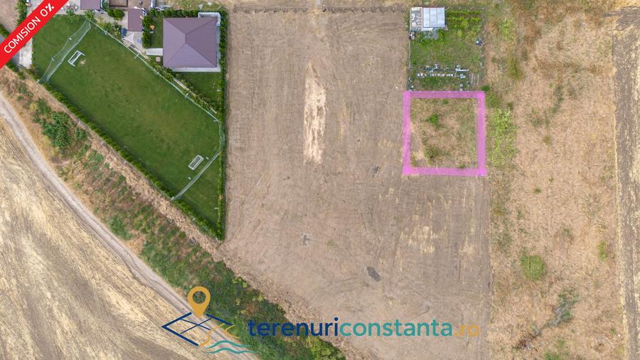✅Preț fix: Teren intravilan Valu lui Traian · PUZ P+2 | 400m²: 19 X 21