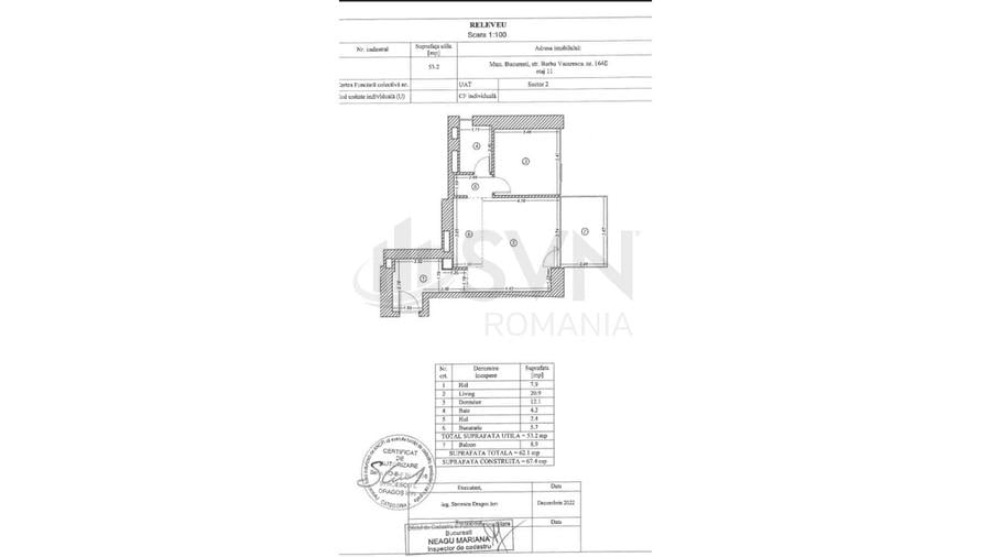REA1024482 Apartament High End 2 Camere I One Verdi Park I Zona Floreasca