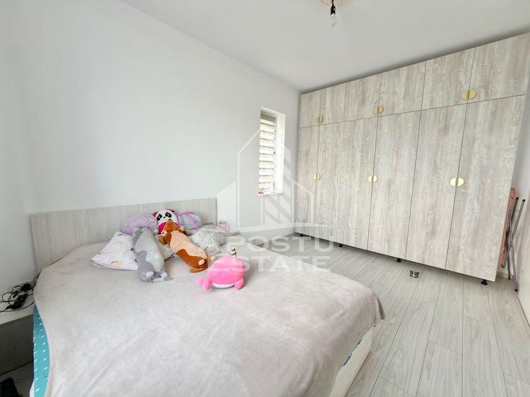 Apartament cu 2 camere mobilat si utilat la etaj intermediar in Giroc.