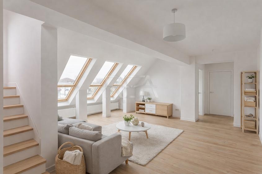 Penthouse cu terasa rooftop Matei Voievod