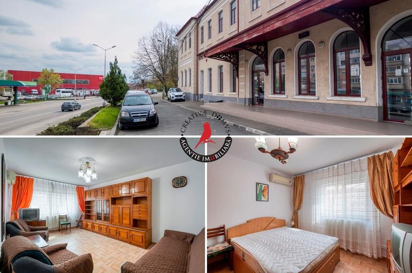 Apartament cu doua camere, Bdul CFR, Gara - Giurgiu