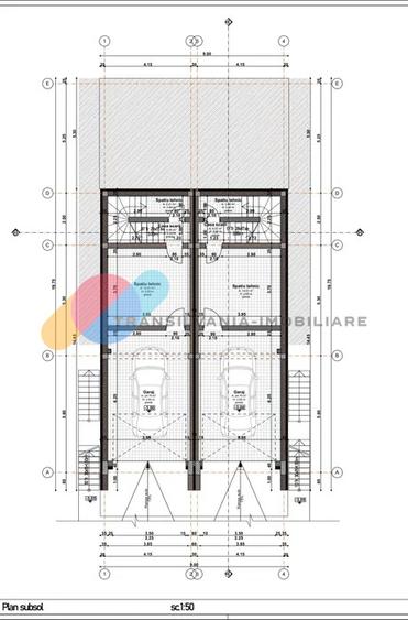 Duplex 202 mp + rooftop 72 mp, curte 180 mp, cartier Voronet