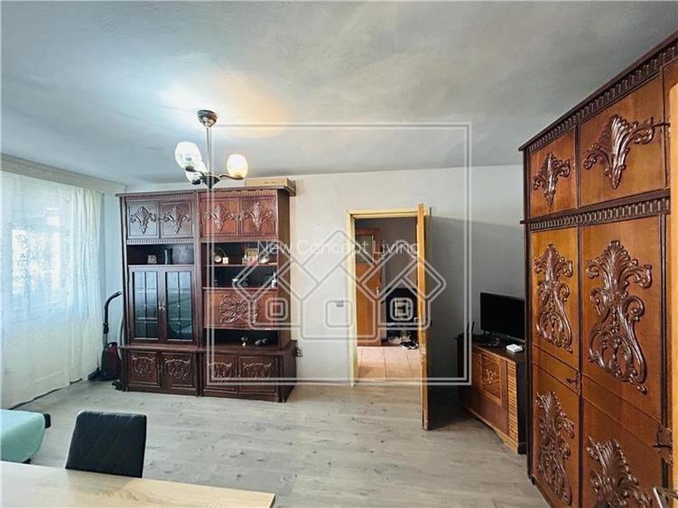 Ap semidecomandat, 2 camere, balcon inchis, 53 mp + 7 mp - M.Viteazu - 5