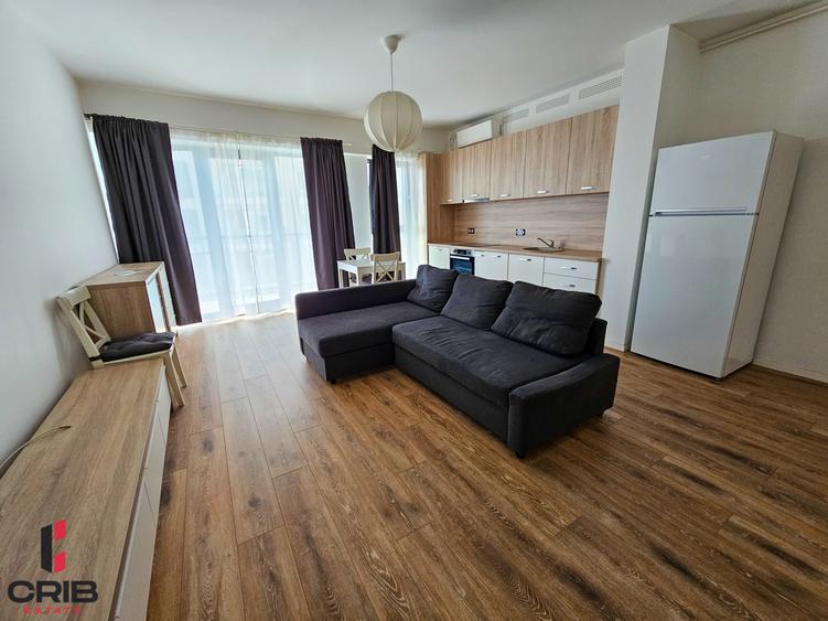 Sisesti 2 camere complet mobilat | Parcare subterană Metrou 4'