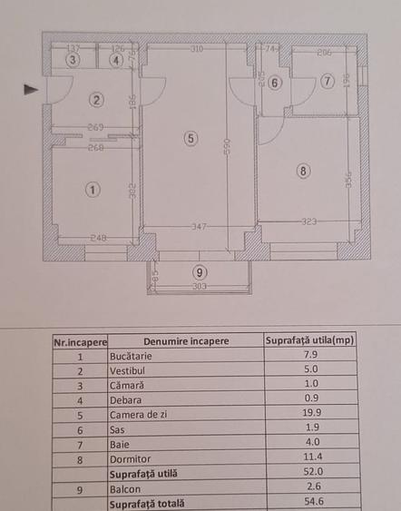 Iancului-Pantelimon, 2 camere , orientare sud
