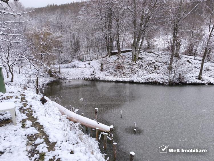 Casa de vacanta, cu lac, 5640 mp teren, Huta, com. Chiuiesti, jud. Cluj - 44