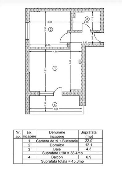 Apartament 2 camere in Ansamblul 81 Residence (Biruintei 81) TVA Inclus - 16