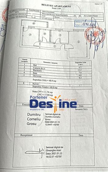 Apartament 2 camere 46 mp model decomandat, renovat in totalitate - Roman - 11