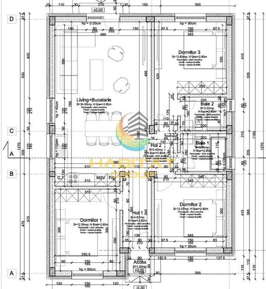 Casa individuala 4 camere- pe un singur nivel- Vidra - 16