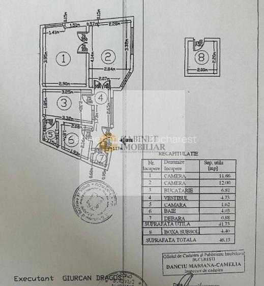 2 camere in vila I Mosilor - Cartierul Armenesc I Etaj 3 I Centrala - 14