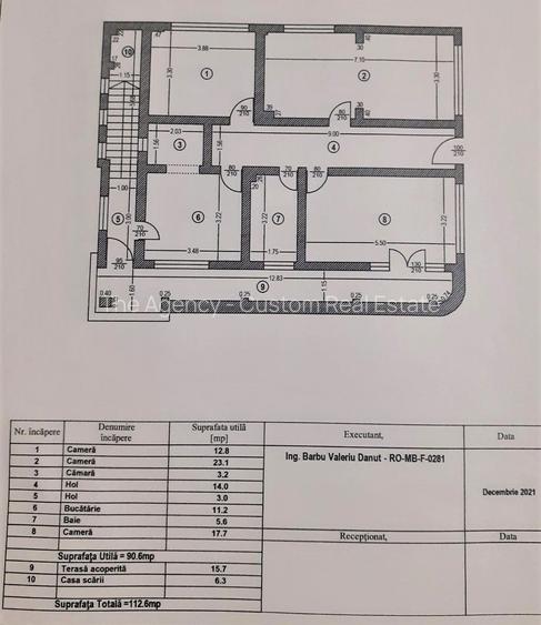 Vila stil mediteraneean cu piscina -8 camere - Ghermănești - 21