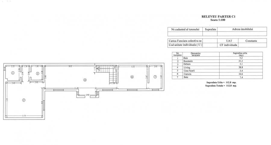 Tomis II, imobil 7camere, ideal sediu firmă / activități de birouri - 16