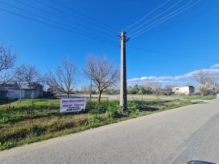 Teren intravilan 4600 mp parcelabil, deschidere 60 m - ideal investiție - 2