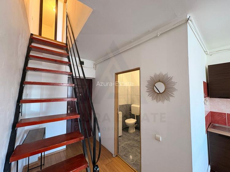 Garsonieră 36 mp compartimentată pe 2 niveluri in zona Terezian - 17