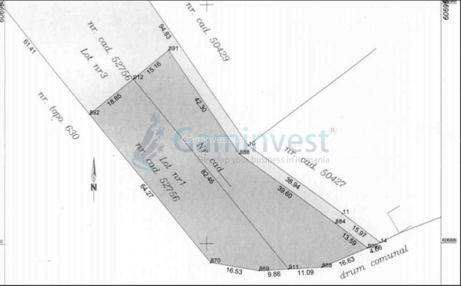 Teren intravilan de 1400 mp in Suncuius, de vanzare, Bihor - 3