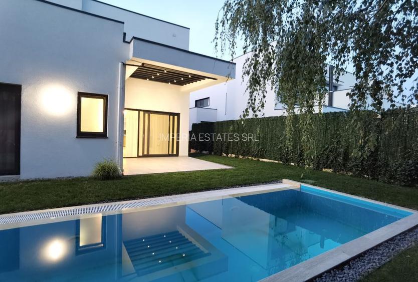 NOU!PRIMA INCHIRIERE!Vila moderna cu piscina, mobilata complet - 2