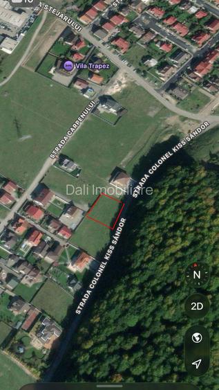 Teren intravilan intre case în Bunloc, lângă pădure – 604 mp - 2